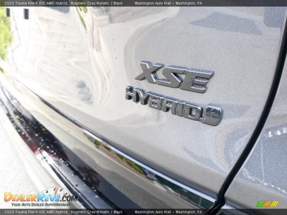 2020 Toyota RAV4 XSE AWD Hybrid Magnetic Gray Metallic / Black Photo #34