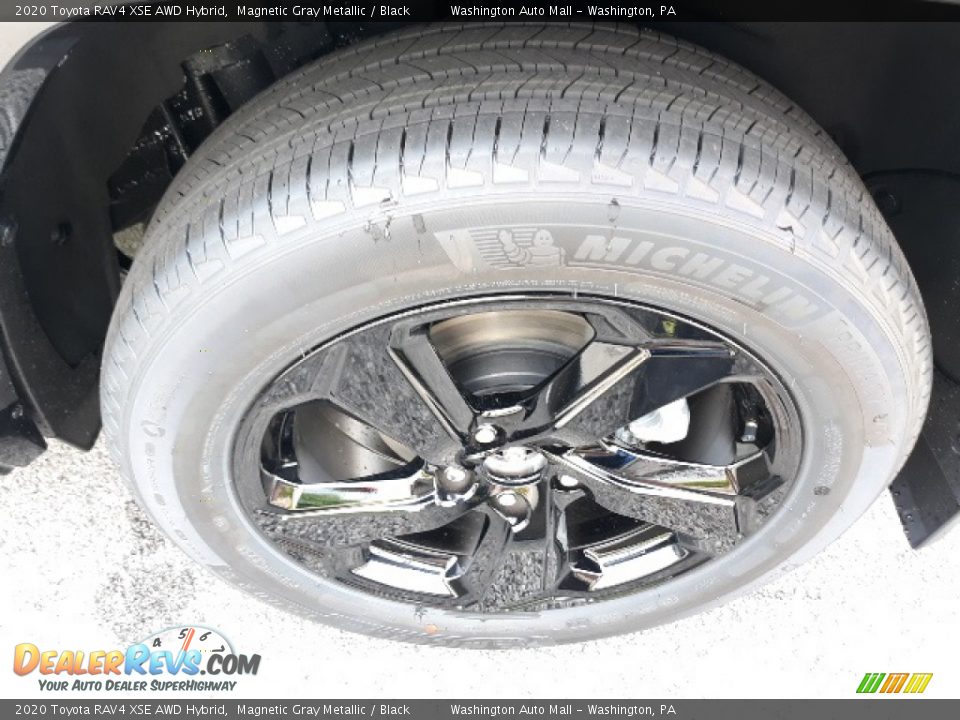 2020 Toyota RAV4 XSE AWD Hybrid Magnetic Gray Metallic / Black Photo #35
