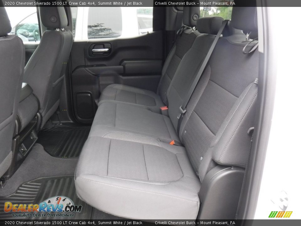 2020 Chevrolet Silverado 1500 LT Crew Cab 4x4 Summit White / Jet Black Photo #31