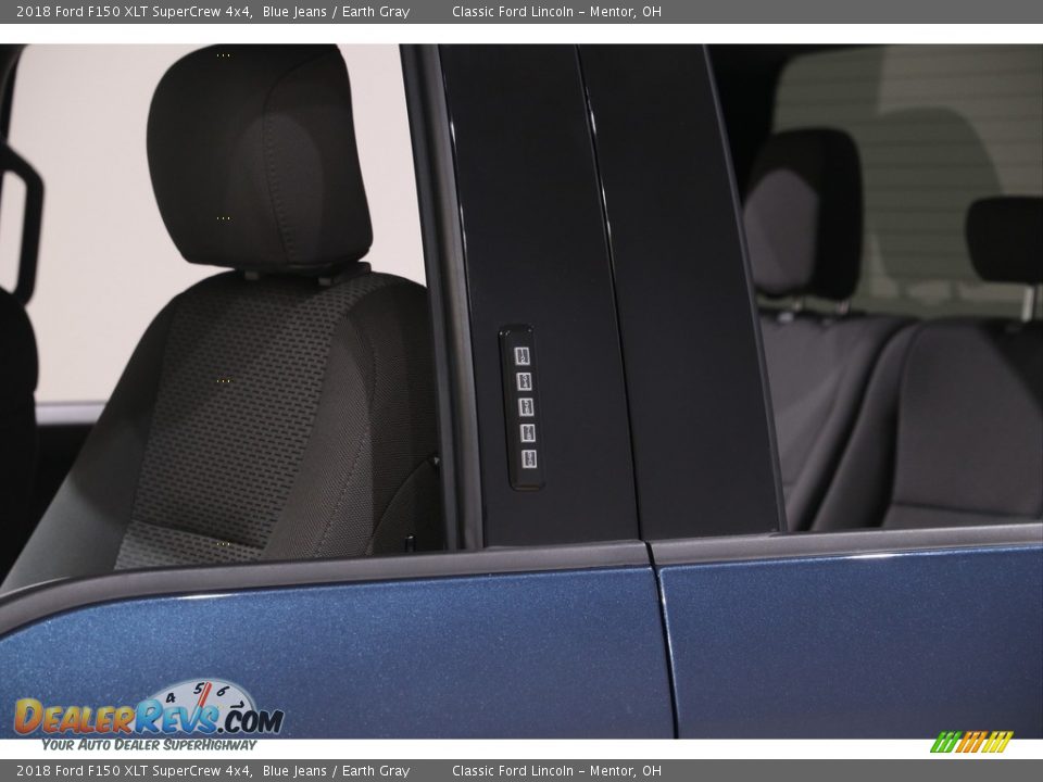 2018 Ford F150 XLT SuperCrew 4x4 Blue Jeans / Earth Gray Photo #4