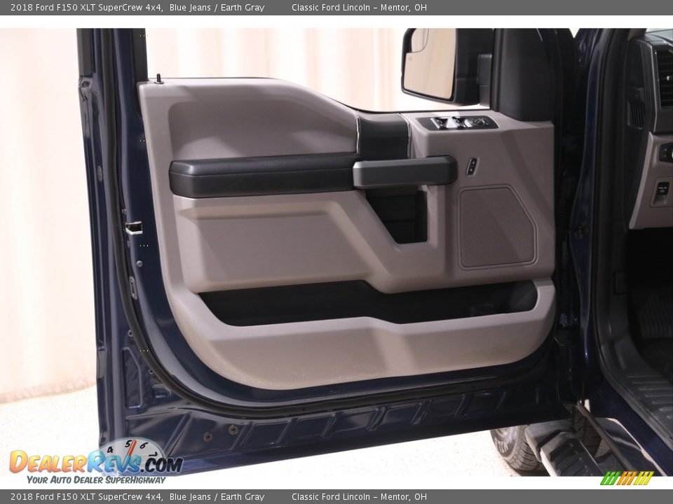 2018 Ford F150 XLT SuperCrew 4x4 Blue Jeans / Earth Gray Photo #5