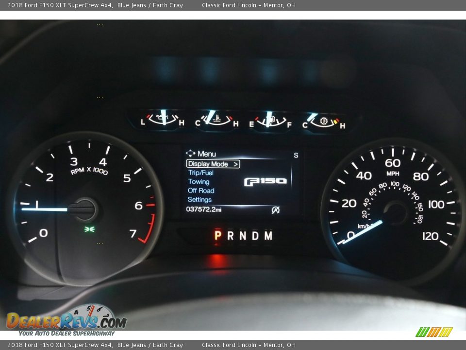 2018 Ford F150 XLT SuperCrew 4x4 Blue Jeans / Earth Gray Photo #9