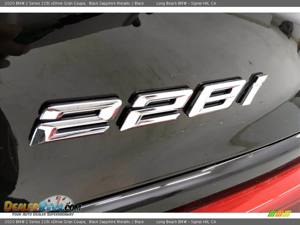 2020 BMW 2 Series 228i xDrive Gran Coupe Black Sapphire Metallic / Black Photo #16