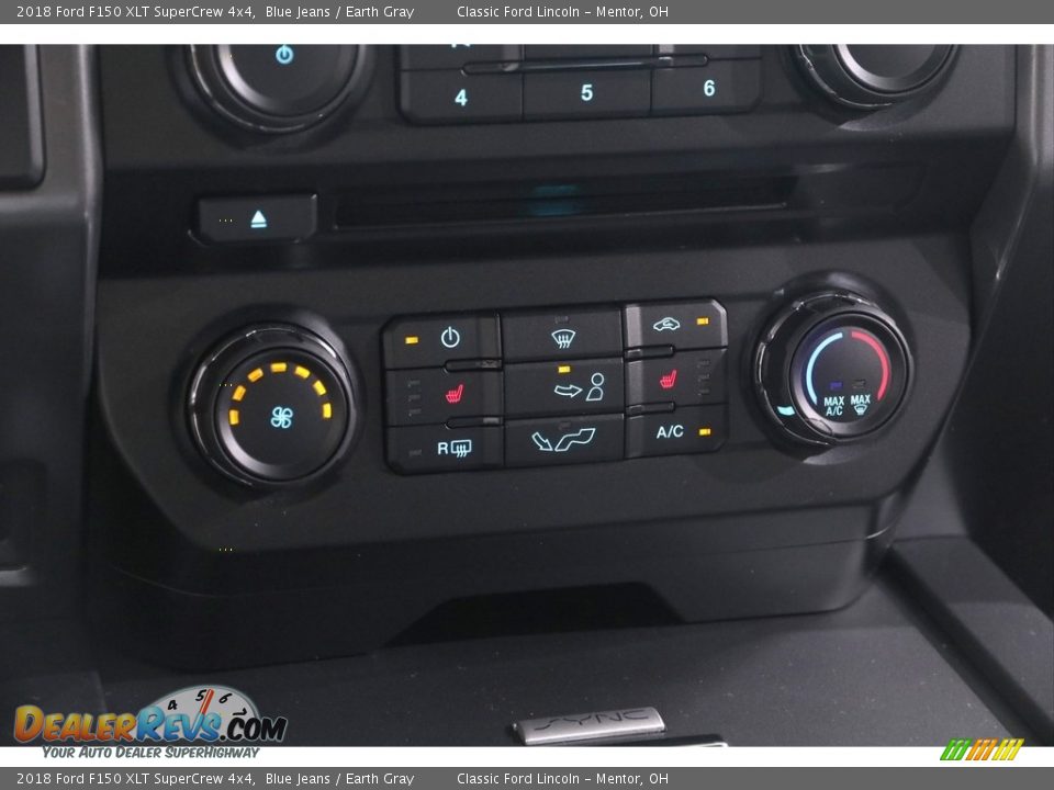 2018 Ford F150 XLT SuperCrew 4x4 Blue Jeans / Earth Gray Photo #13