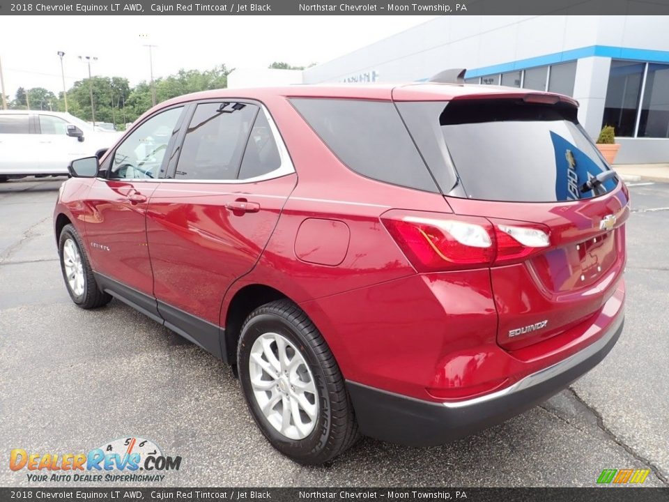 2018 Chevrolet Equinox LT AWD Cajun Red Tintcoat / Jet Black Photo #4