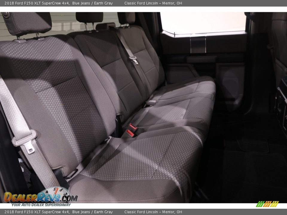 2018 Ford F150 XLT SuperCrew 4x4 Blue Jeans / Earth Gray Photo #17