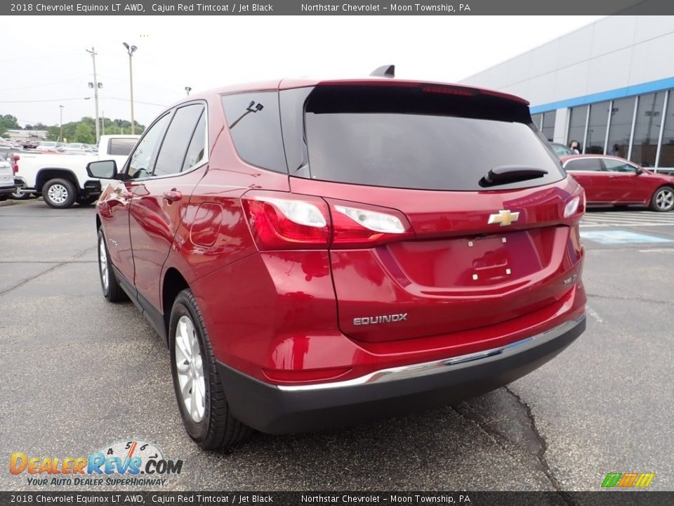 2018 Chevrolet Equinox LT AWD Cajun Red Tintcoat / Jet Black Photo #5