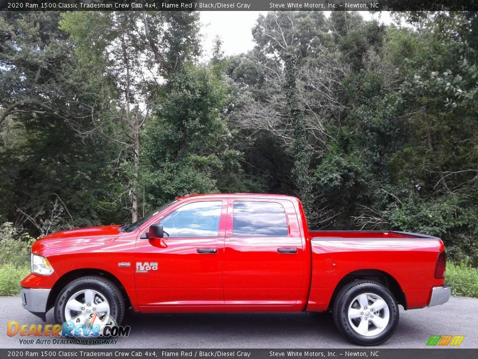 Flame Red 2020 Ram 1500 Classic Tradesman Crew Cab 4x4 Photo #1