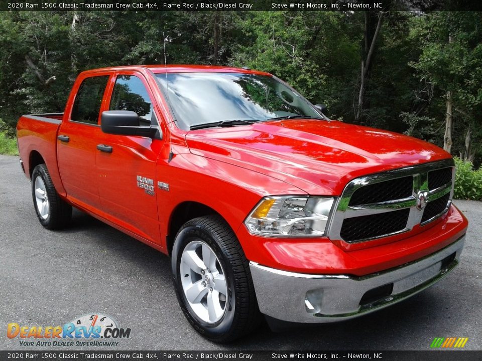 Flame Red 2020 Ram 1500 Classic Tradesman Crew Cab 4x4 Photo #4