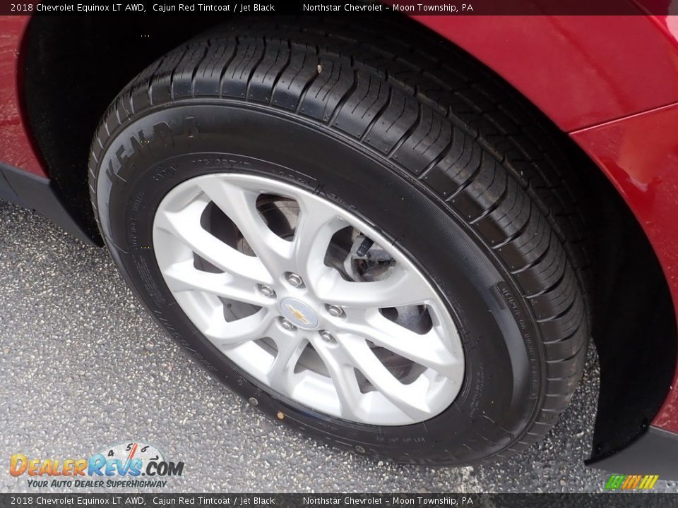 2018 Chevrolet Equinox LT AWD Cajun Red Tintcoat / Jet Black Photo #14
