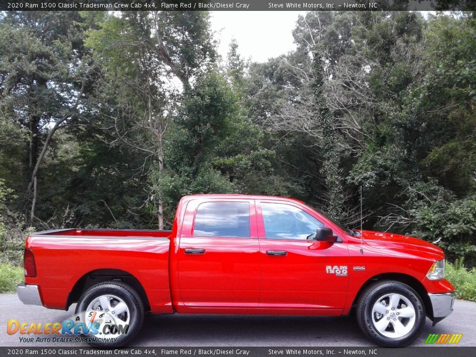 Flame Red 2020 Ram 1500 Classic Tradesman Crew Cab 4x4 Photo #5