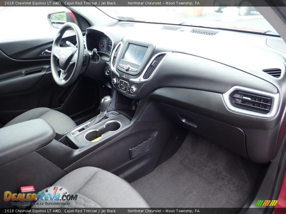 2018 Chevrolet Equinox LT AWD Cajun Red Tintcoat / Jet Black Photo #16