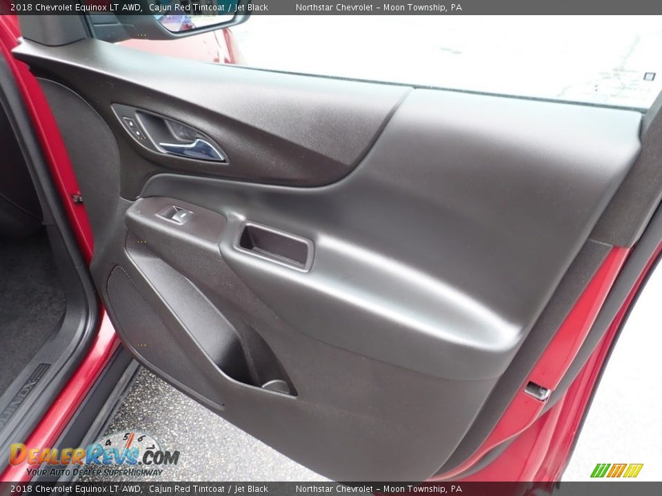 2018 Chevrolet Equinox LT AWD Cajun Red Tintcoat / Jet Black Photo #17