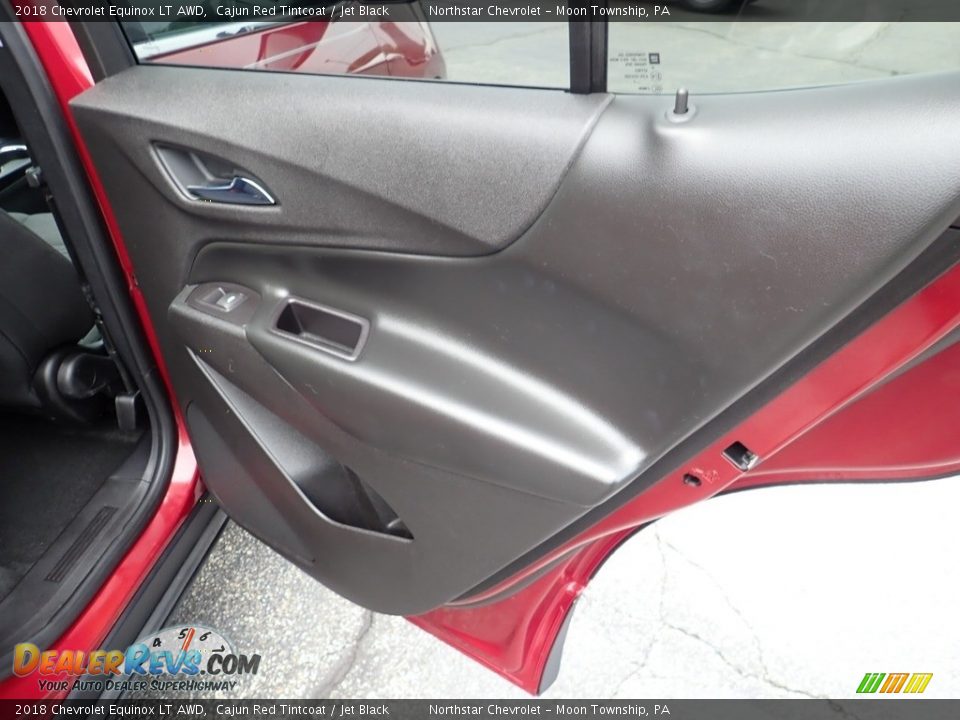 2018 Chevrolet Equinox LT AWD Cajun Red Tintcoat / Jet Black Photo #19