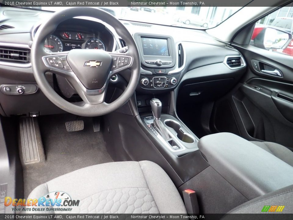 2018 Chevrolet Equinox LT AWD Cajun Red Tintcoat / Jet Black Photo #22