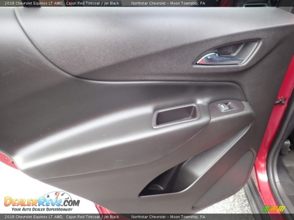 2018 Chevrolet Equinox LT AWD Cajun Red Tintcoat / Jet Black Photo #23
