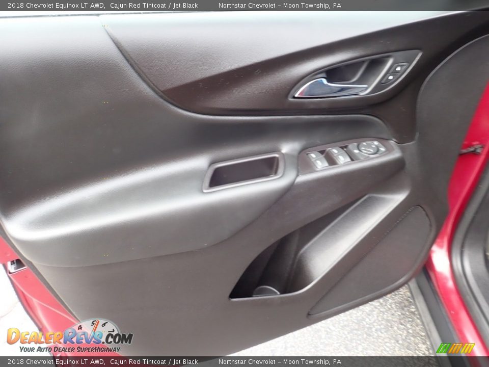 2018 Chevrolet Equinox LT AWD Cajun Red Tintcoat / Jet Black Photo #24
