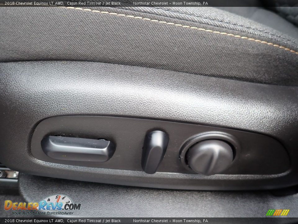 2018 Chevrolet Equinox LT AWD Cajun Red Tintcoat / Jet Black Photo #25