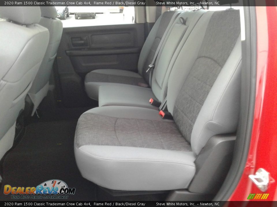 Rear Seat of 2020 Ram 1500 Classic Tradesman Crew Cab 4x4 Photo #14