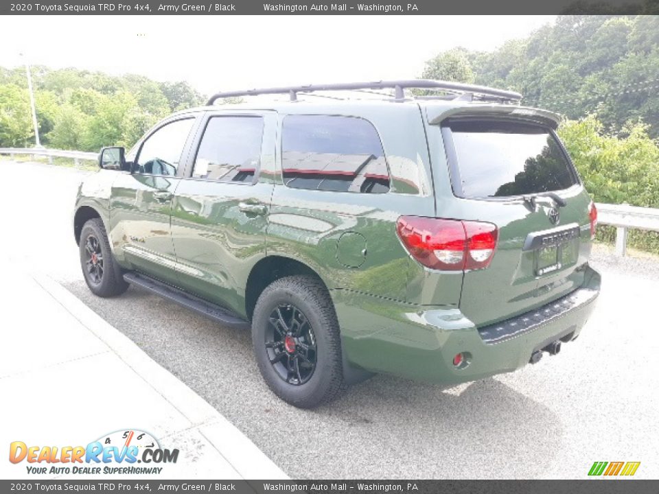 2020 Toyota Sequoia TRD Pro 4x4 Army Green / Black Photo #2