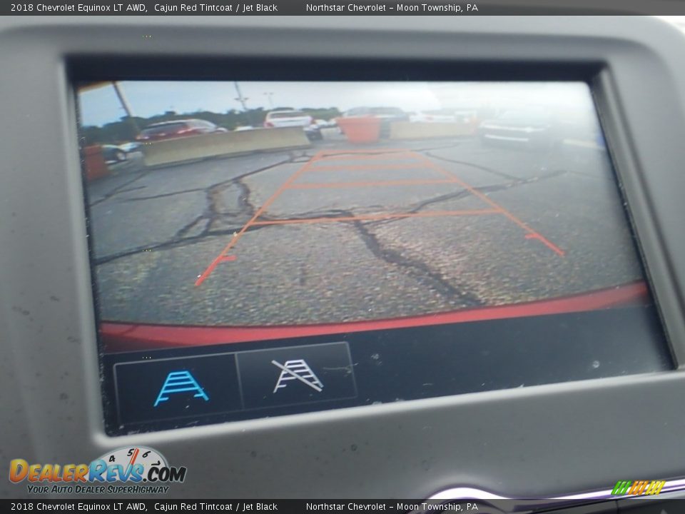 2018 Chevrolet Equinox LT AWD Cajun Red Tintcoat / Jet Black Photo #30