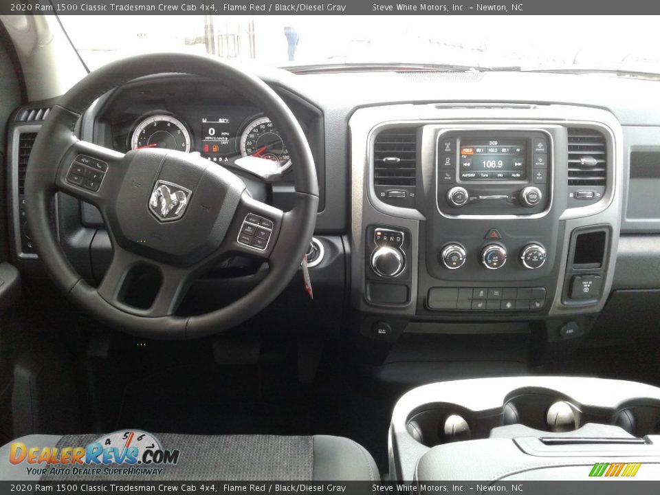 2020 Ram 1500 Classic Tradesman Crew Cab 4x4 Flame Red / Black/Diesel Gray Photo #19