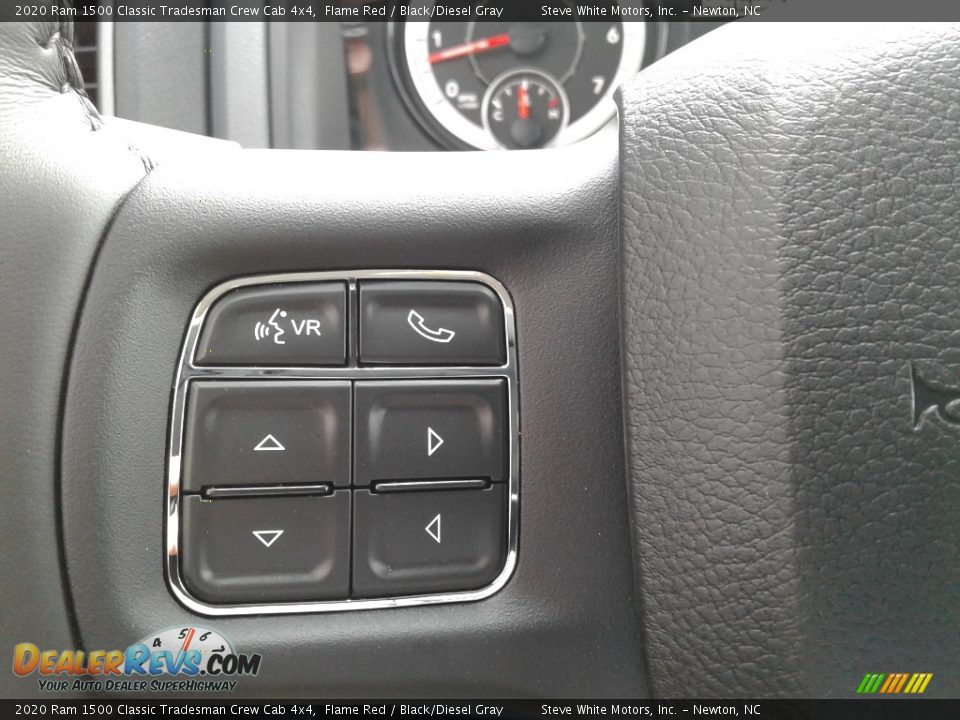 2020 Ram 1500 Classic Tradesman Crew Cab 4x4 Flame Red / Black/Diesel Gray Photo #20