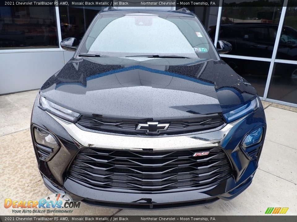 2021 Chevrolet TrailBlazer RS AWD Mosaic Black Metallic / Jet Black Photo #8