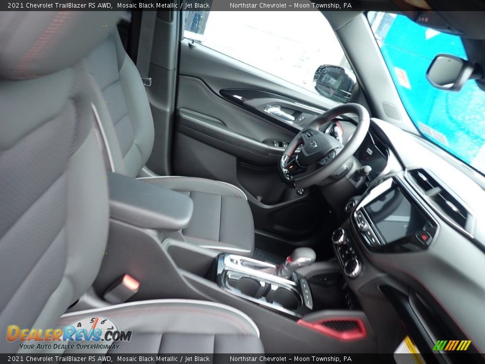 2021 Chevrolet TrailBlazer RS AWD Mosaic Black Metallic / Jet Black Photo #9