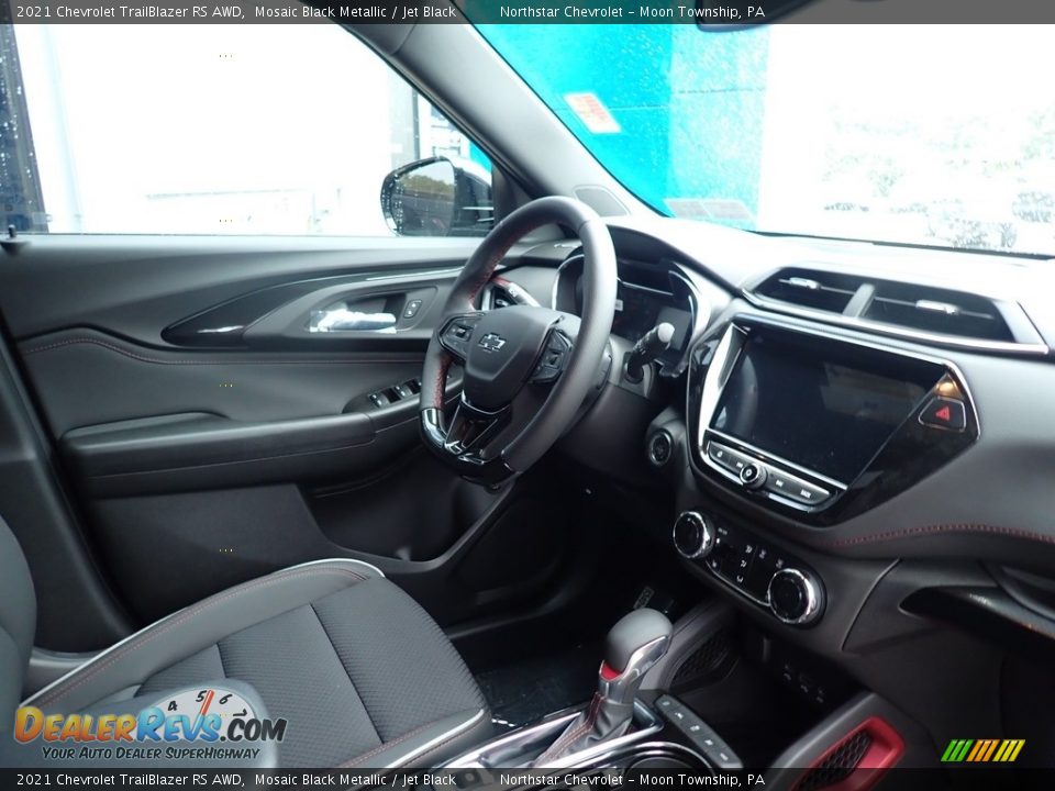 2021 Chevrolet TrailBlazer RS AWD Mosaic Black Metallic / Jet Black Photo #10