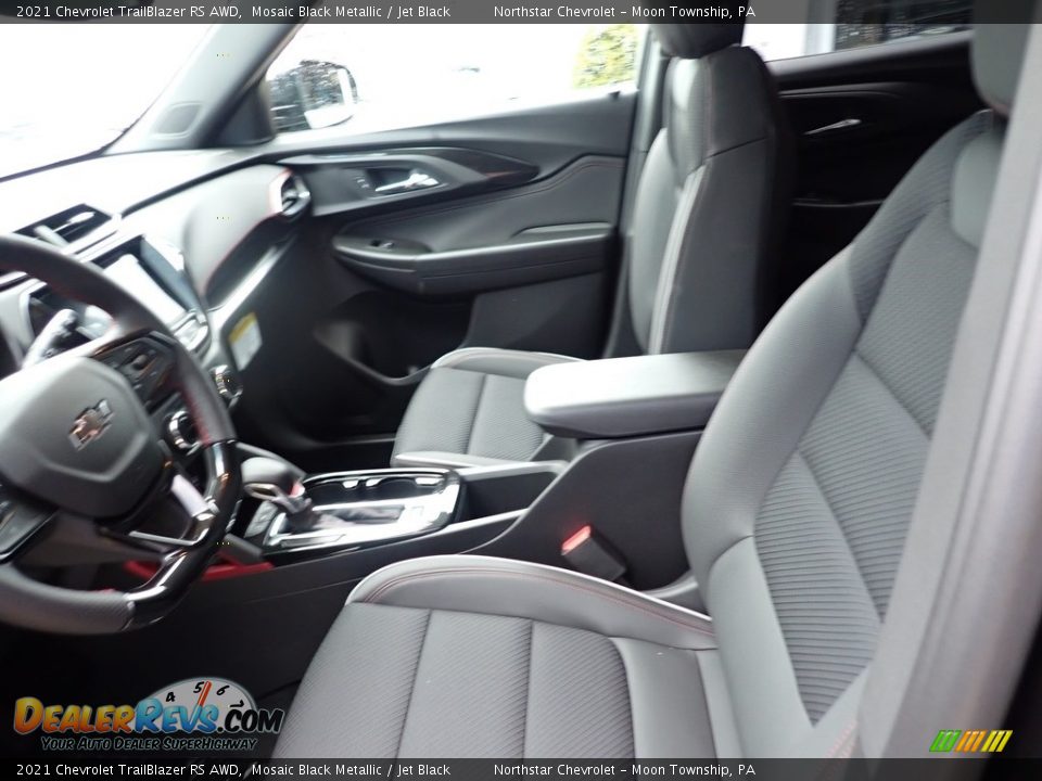 2021 Chevrolet TrailBlazer RS AWD Mosaic Black Metallic / Jet Black Photo #13