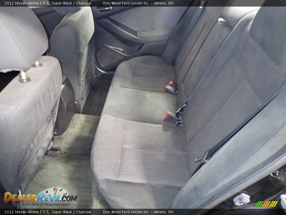 2012 Nissan Altima 2.5 S Super Black / Charcoal Photo #20