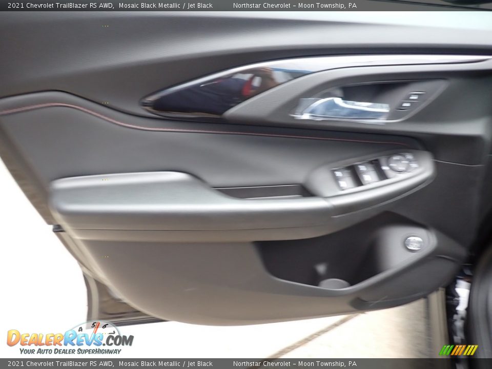 2021 Chevrolet TrailBlazer RS AWD Mosaic Black Metallic / Jet Black Photo #14