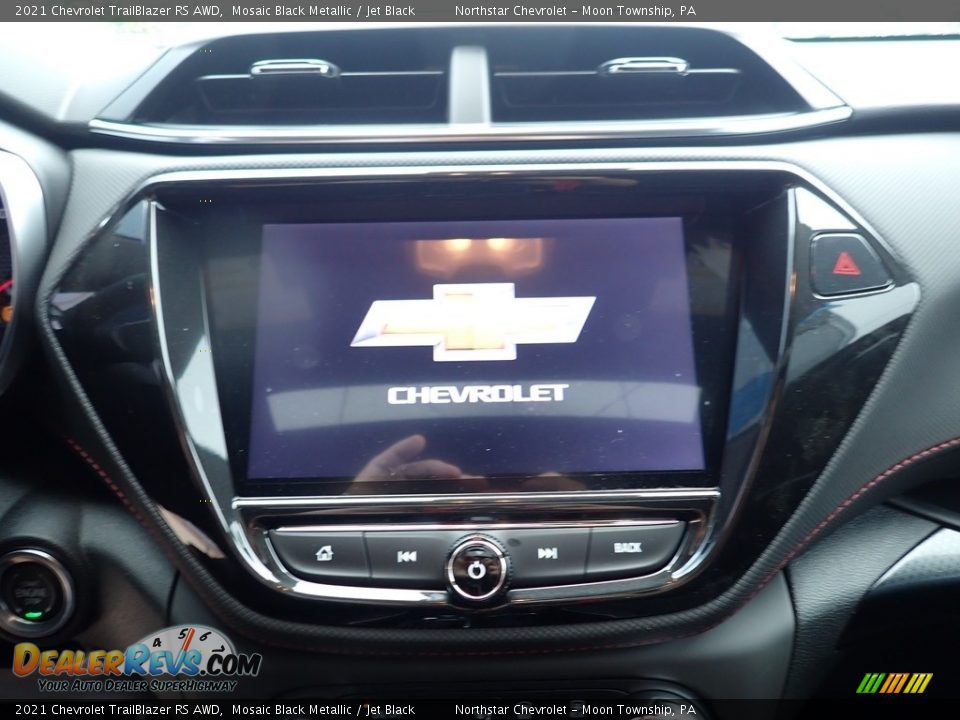 2021 Chevrolet TrailBlazer RS AWD Mosaic Black Metallic / Jet Black Photo #16