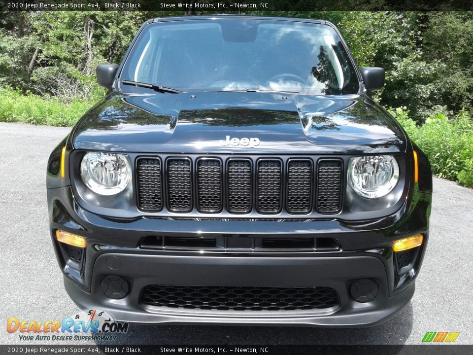 2020 Jeep Renegade Sport 4x4 Black / Black Photo #4