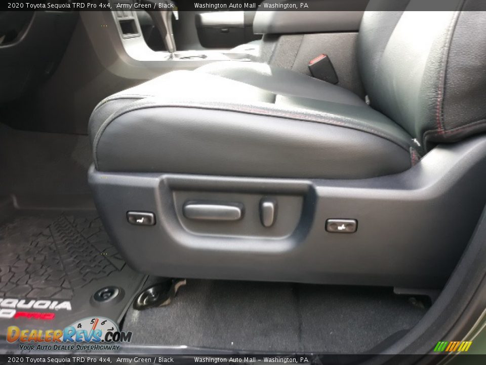 Front Seat of 2020 Toyota Sequoia TRD Pro 4x4 Photo #25