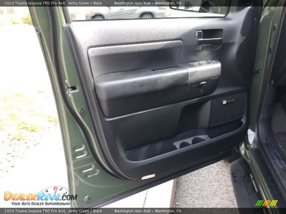 2020 Toyota Sequoia TRD Pro 4x4 Army Green / Black Photo #26