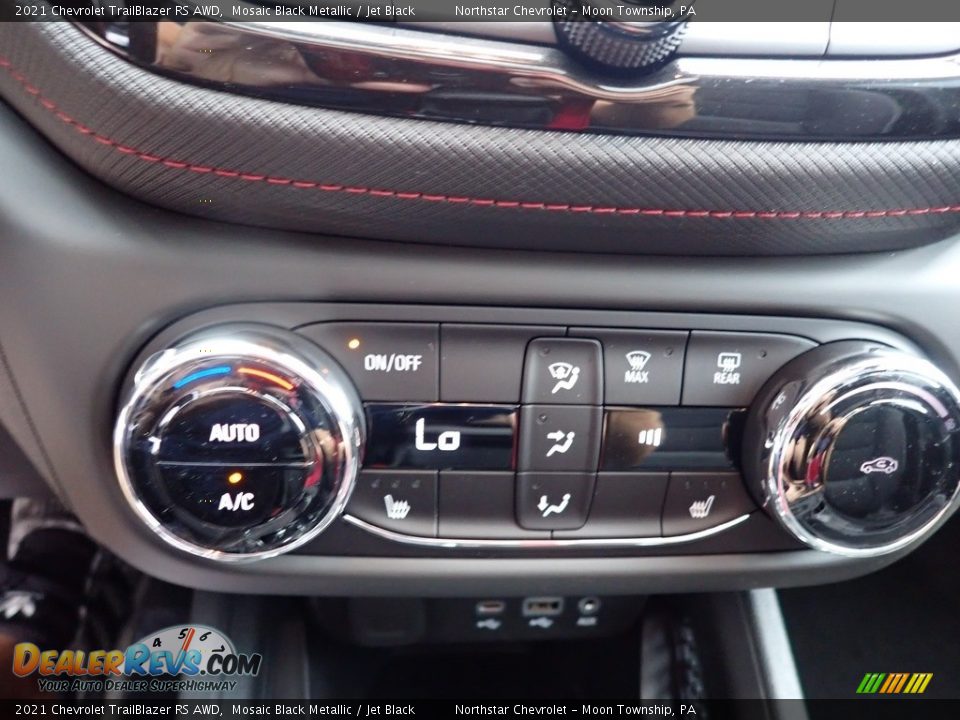 2021 Chevrolet TrailBlazer RS AWD Mosaic Black Metallic / Jet Black Photo #18