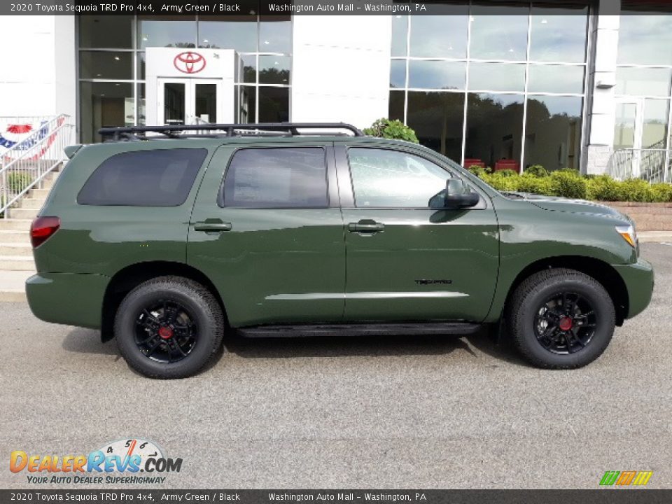 Army Green 2020 Toyota Sequoia TRD Pro 4x4 Photo #35