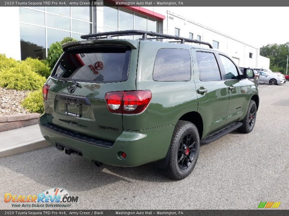 2020 Toyota Sequoia TRD Pro 4x4 Army Green / Black Photo #36