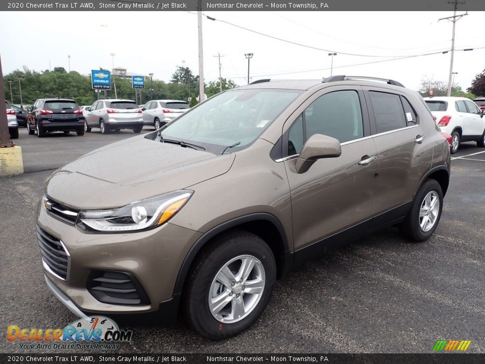 2020 Chevrolet Trax LT AWD Stone Gray Metallic / Jet Black Photo #1