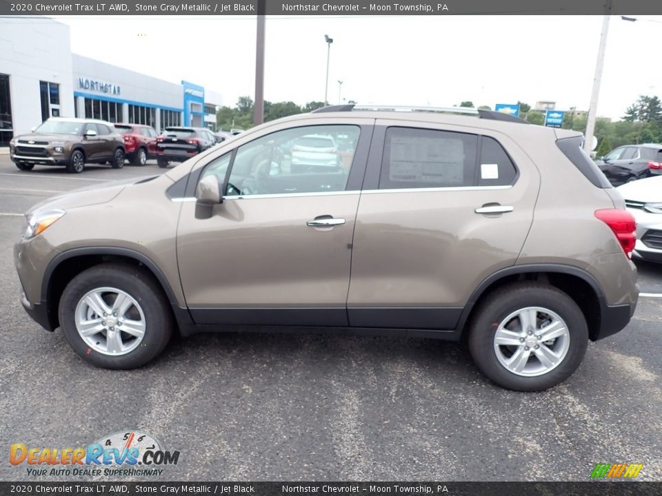 2020 Chevrolet Trax LT AWD Stone Gray Metallic / Jet Black Photo #2