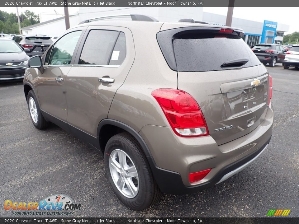 2020 Chevrolet Trax LT AWD Stone Gray Metallic / Jet Black Photo #3