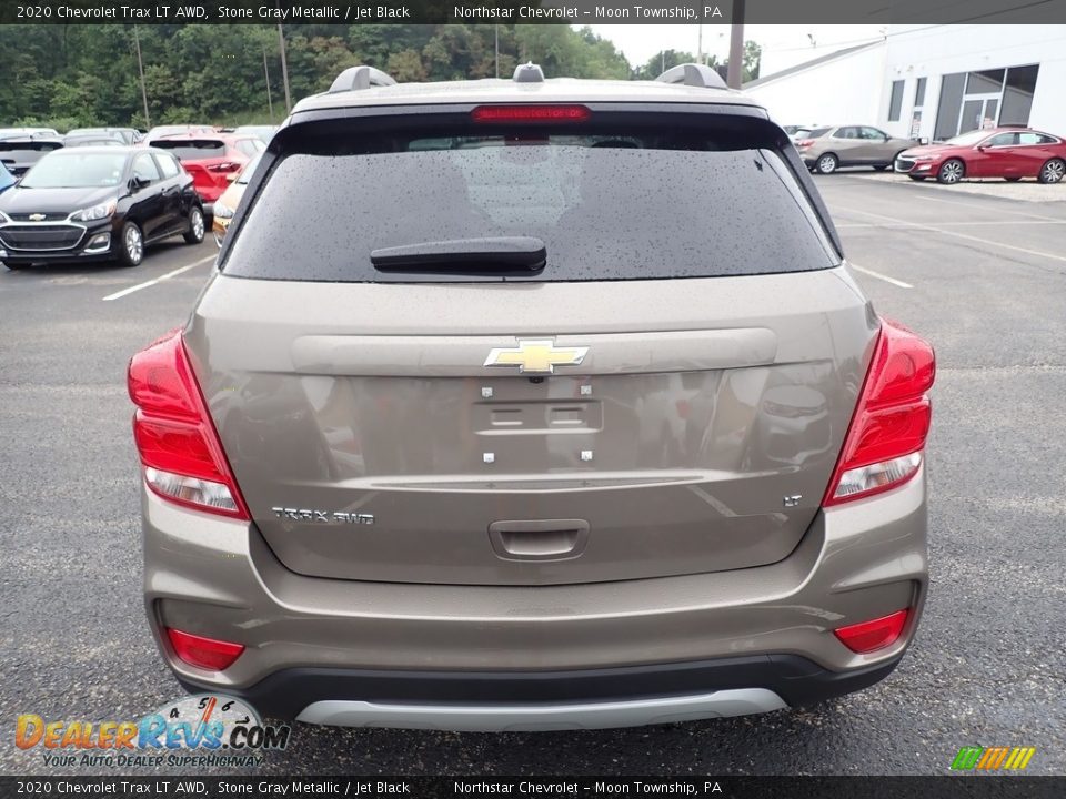 2020 Chevrolet Trax LT AWD Stone Gray Metallic / Jet Black Photo #4