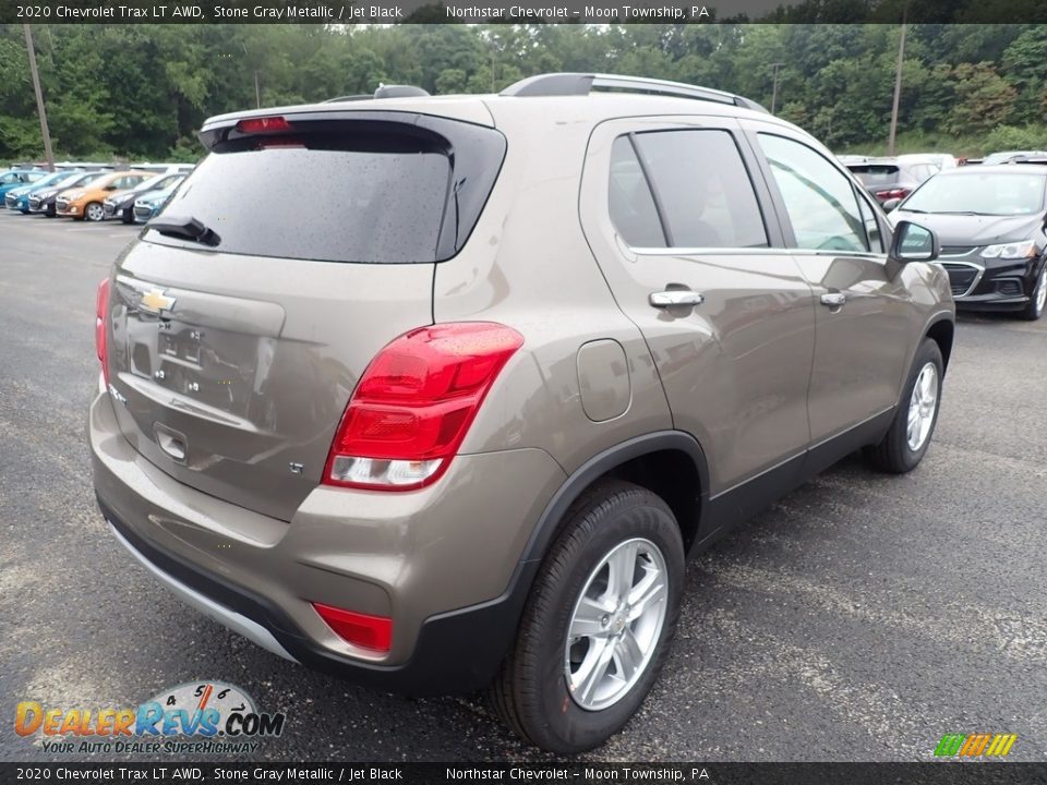 2020 Chevrolet Trax LT AWD Stone Gray Metallic / Jet Black Photo #5