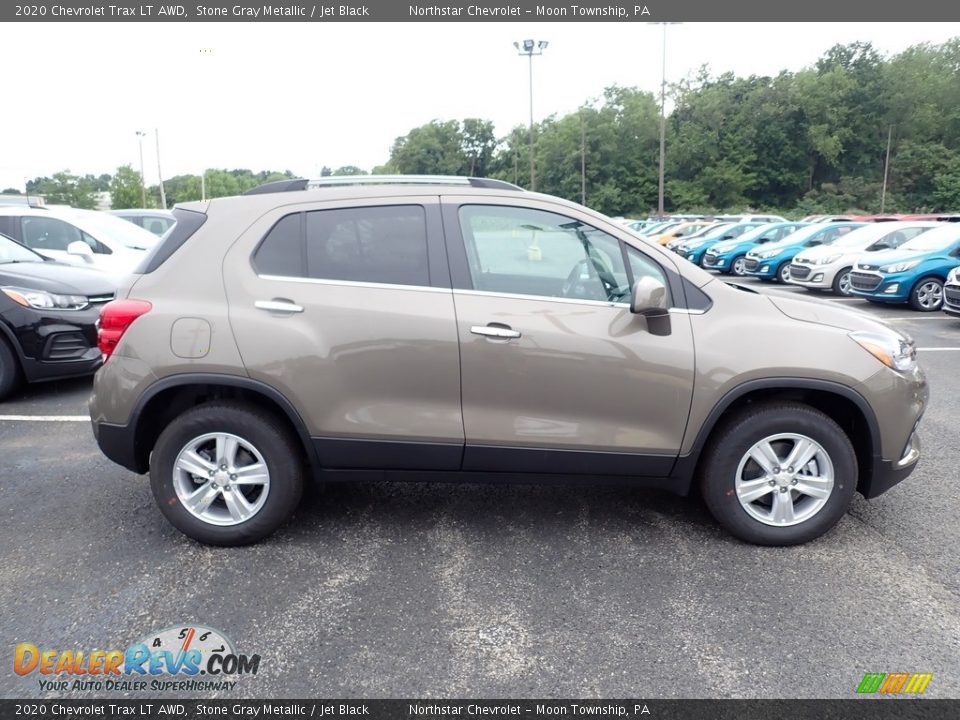 2020 Chevrolet Trax LT AWD Stone Gray Metallic / Jet Black Photo #6
