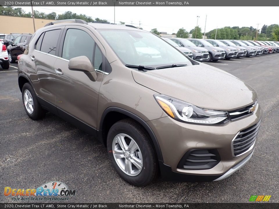 2020 Chevrolet Trax LT AWD Stone Gray Metallic / Jet Black Photo #7