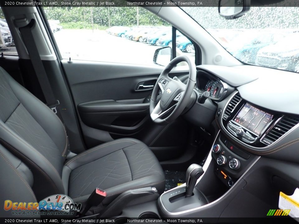 2020 Chevrolet Trax LT AWD Stone Gray Metallic / Jet Black Photo #10