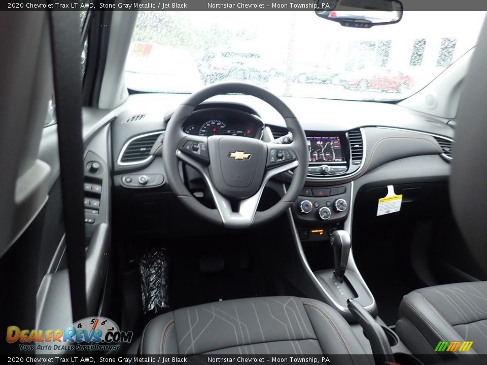 2020 Chevrolet Trax LT AWD Stone Gray Metallic / Jet Black Photo #12
