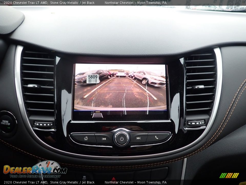 2020 Chevrolet Trax LT AWD Stone Gray Metallic / Jet Black Photo #17